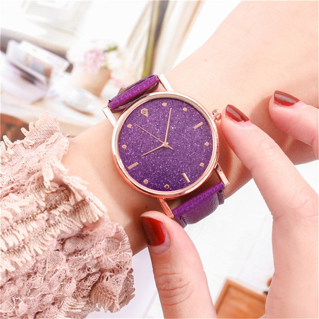 "Elegant round Dial Women'S Wristwatch - Stylish Dress Clock with Quartz Movement, Stainless Steel Dial, and Casual Bracelet"