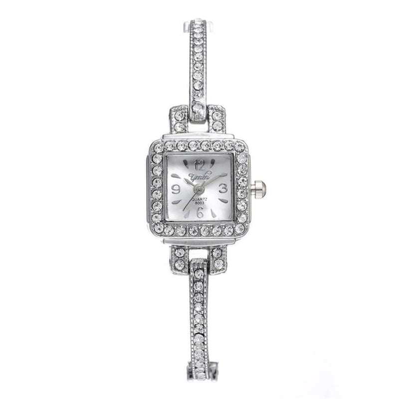 "Sparkling Women'S Diamond Quartz Watch - Elegant Dress Watch for Parties and Special Occasions - Perfect Gift for Her"