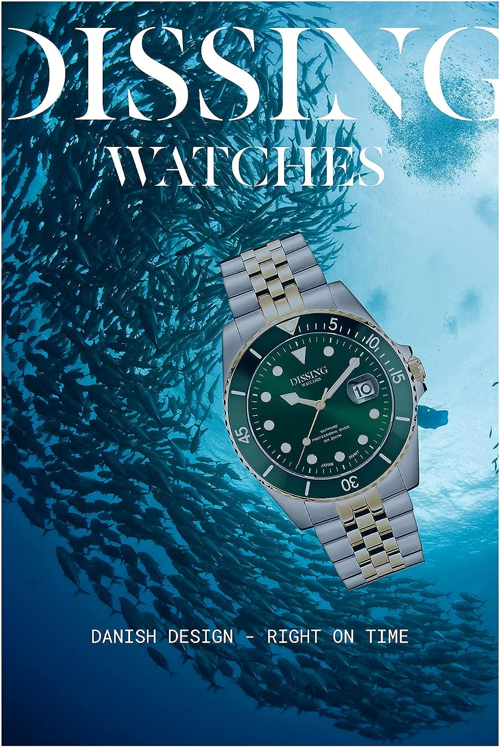 "Ultimate Dive Companion: Stylish and Waterproof 200M Diver Watches for Men - 43Mm Classy Timepieces for Adventurous Souls"